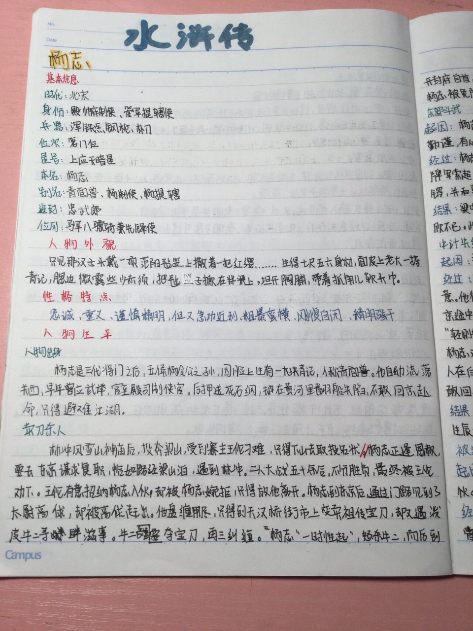 杨志人物小传图片