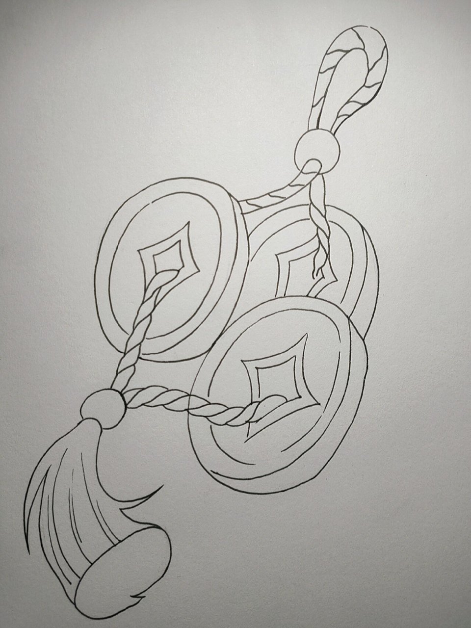 马克笔绘画|铜钱90素材 临摹