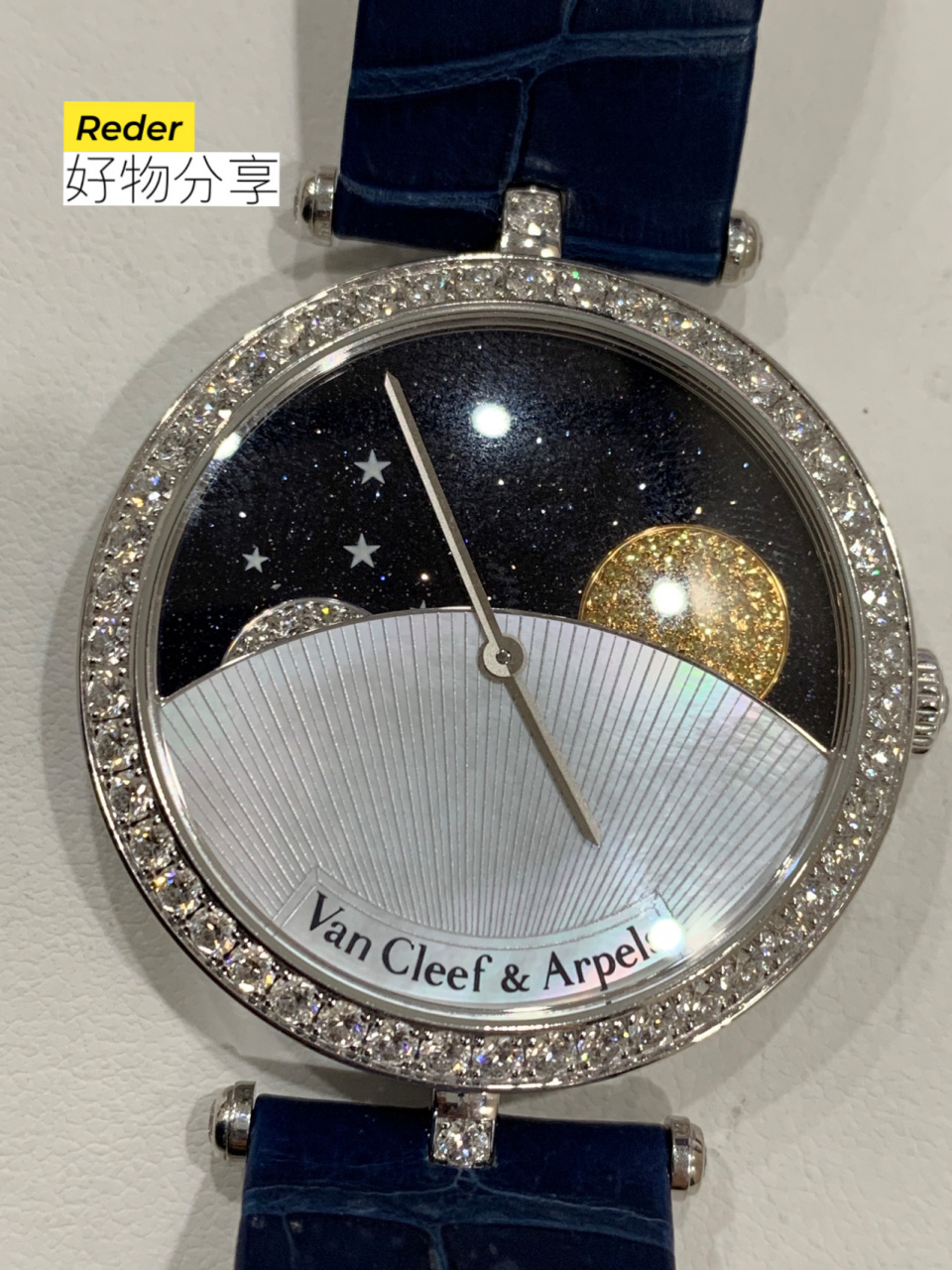 梵克雅宝诗意腕表vca日月星辰 表弟今天来给小红书的集美们推荐女表啦