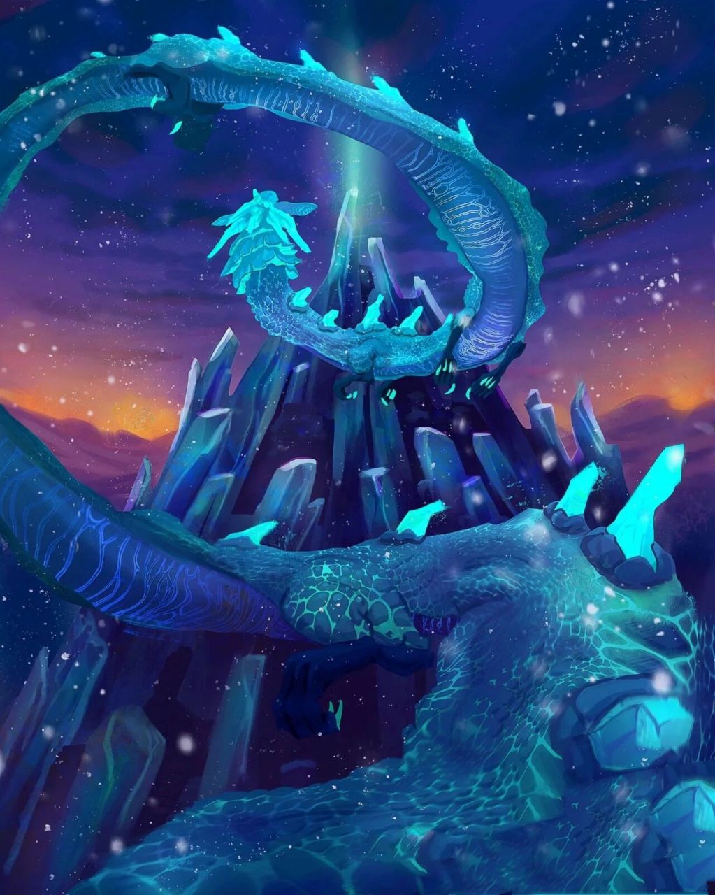 塞尔达美景壁纸-龙  建议收藏,以免需要的时候找不到