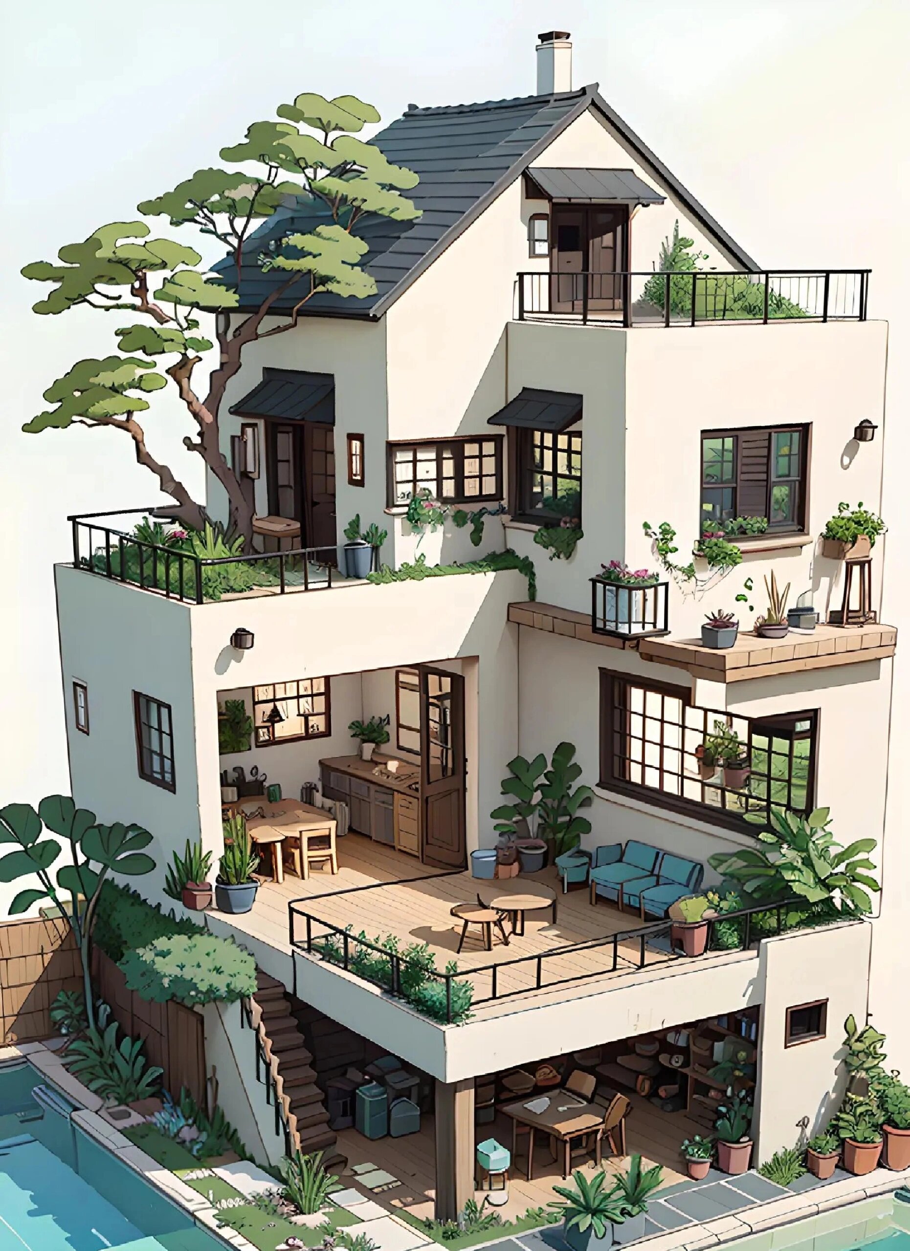 治愈系|新中式乡村小别墅,你喜欢哪一套呢