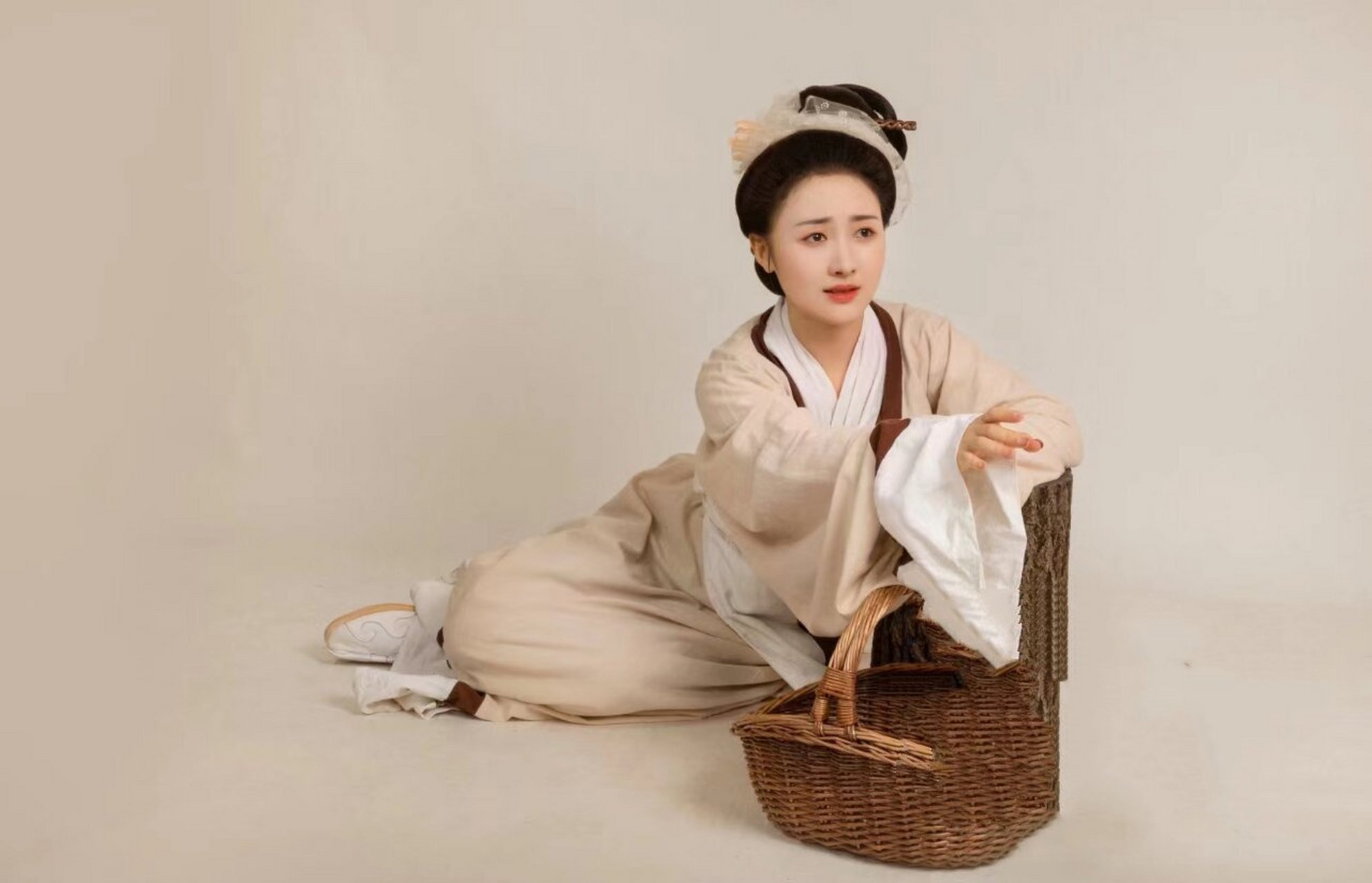 汉服古代人物造型|《孟姜女哭长城》孟姜女 【镜·人物造型一期课堂