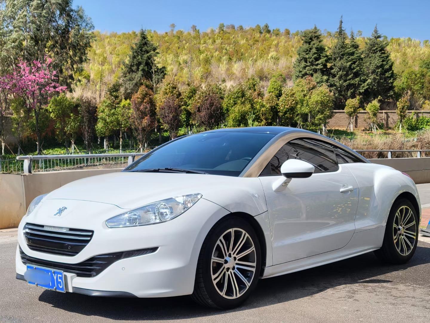 10万多 进口法系小跑 标致rcz,2017年11月上牌,1