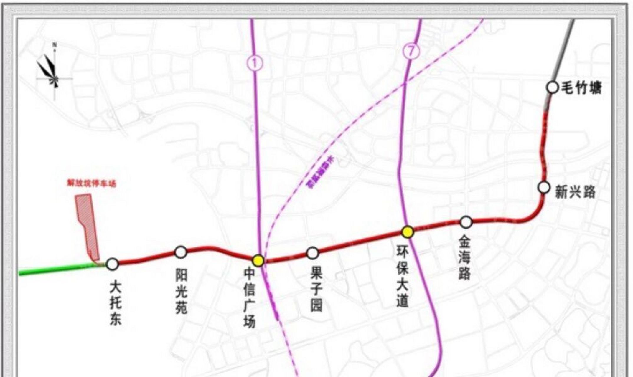 长沙地铁5号线南延线图片