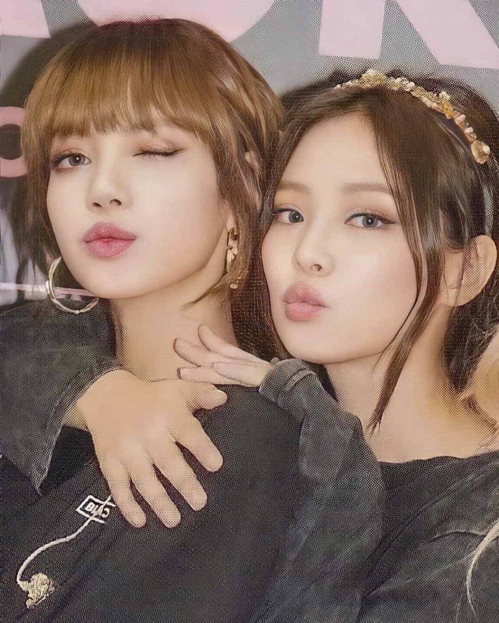 【blackpink】lisa&jennie合照集锦