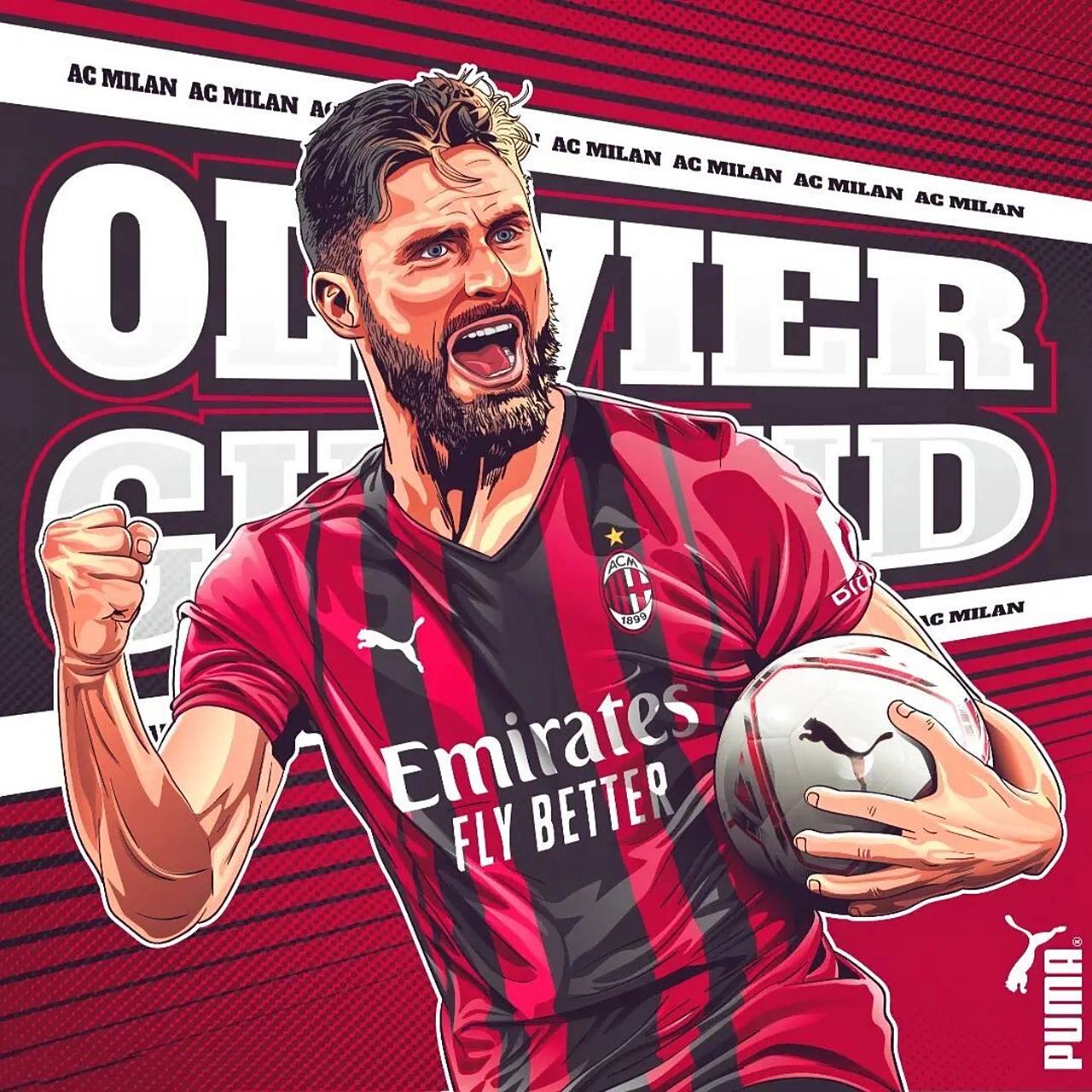 ac米兰球员头像壁纸分享 意甲ac米兰球员头像壁纸"大伊布大吉鲁"