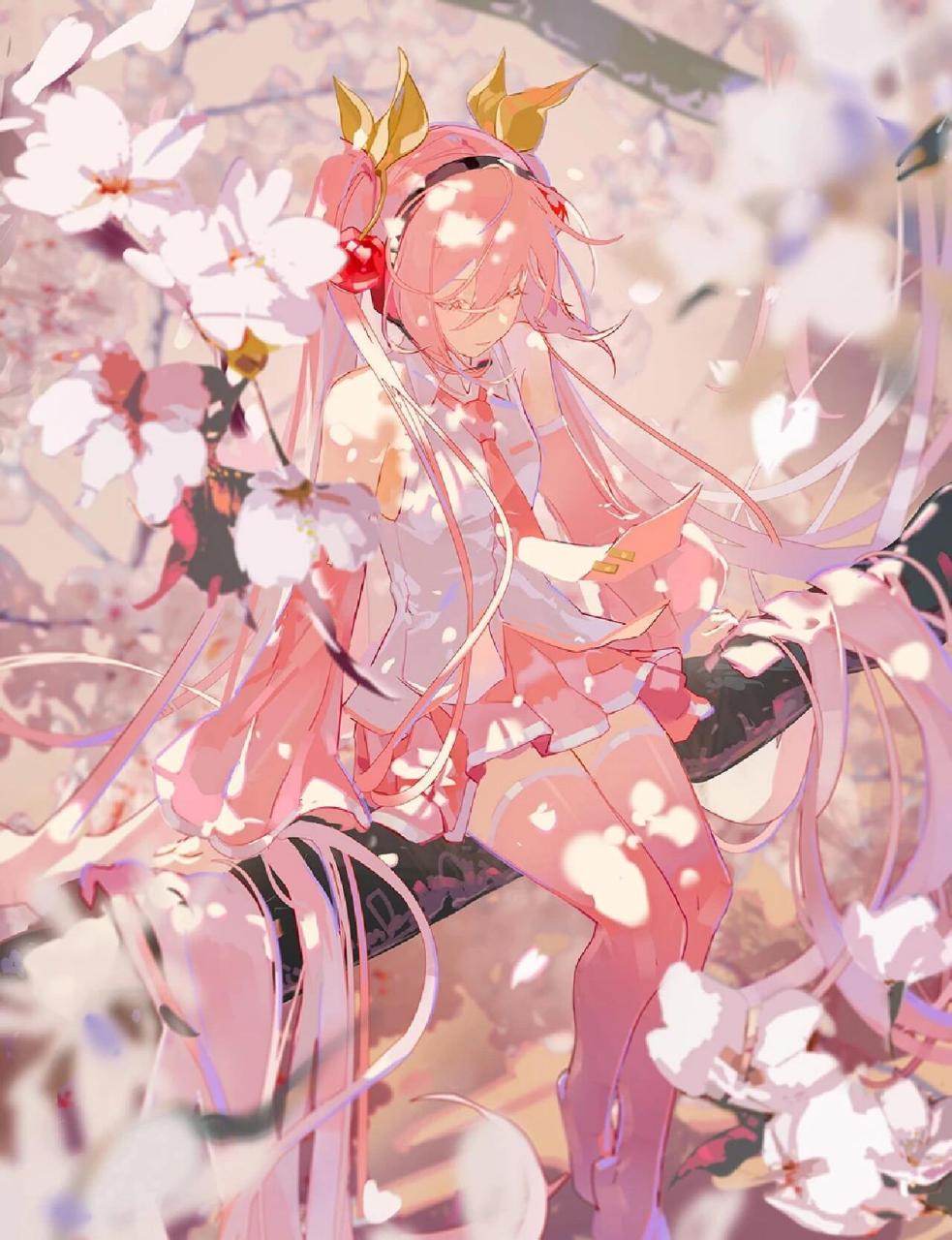 粉色的初音未来 壁纸(第五期)