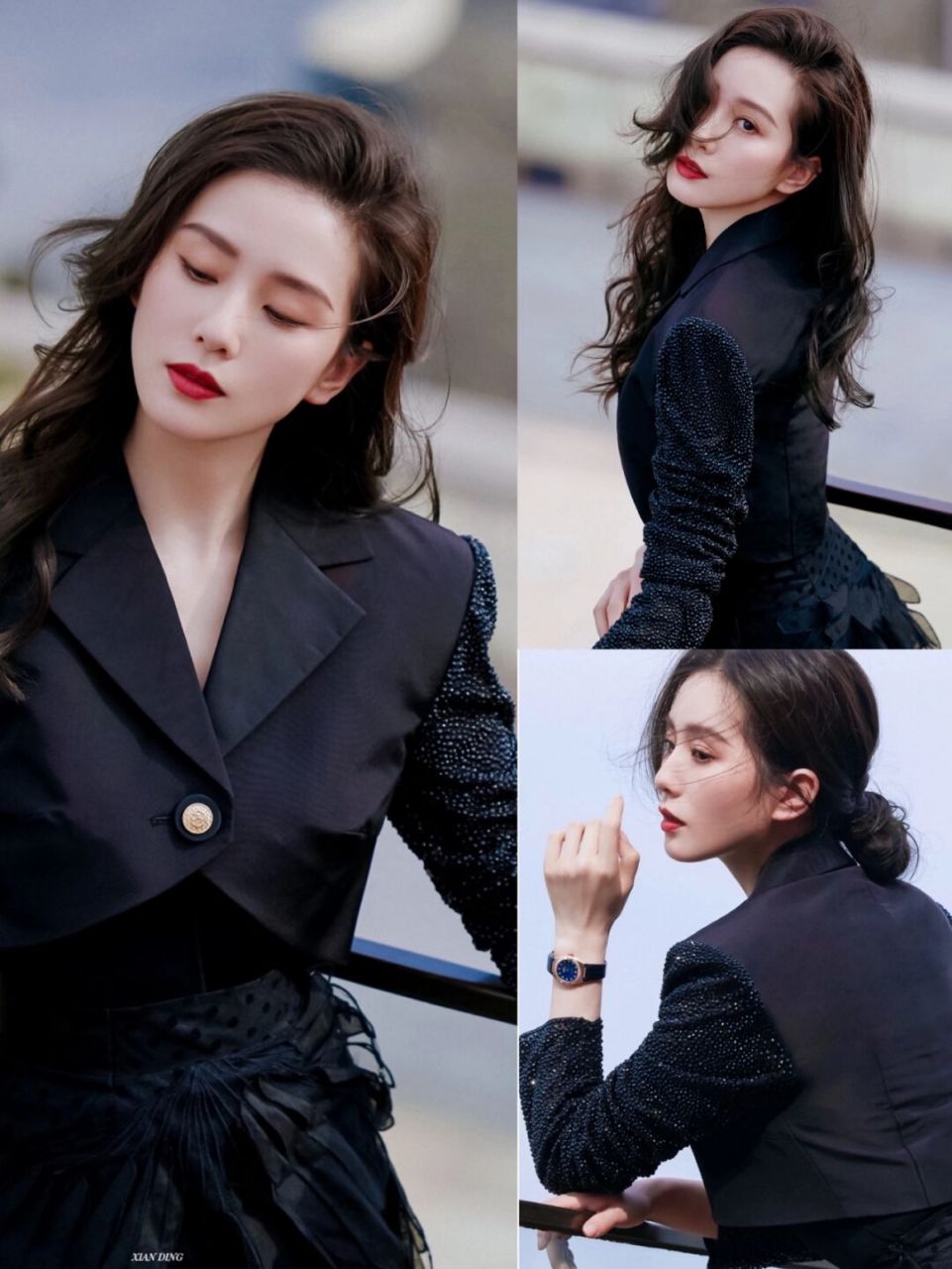 我第一个不服! 刘诗诗今天出席某手表新品发布会造型来咯!