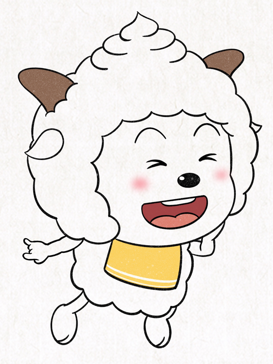 科普一个冷知识,其实喜羊羊与灰太狼一开始的主角是懒羊羊00 简笔画