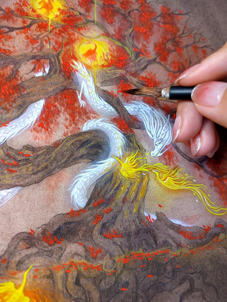 山海经 之 扶桑树 (汤谷上有扶桑,十日所浴,在黑齿北.