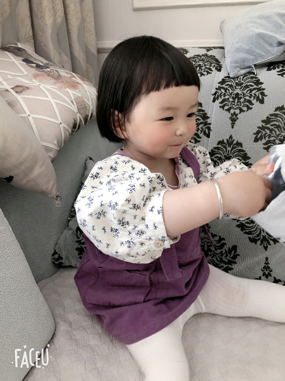 女童短发发型 不爱扎头发的女宝宝只能剪短发