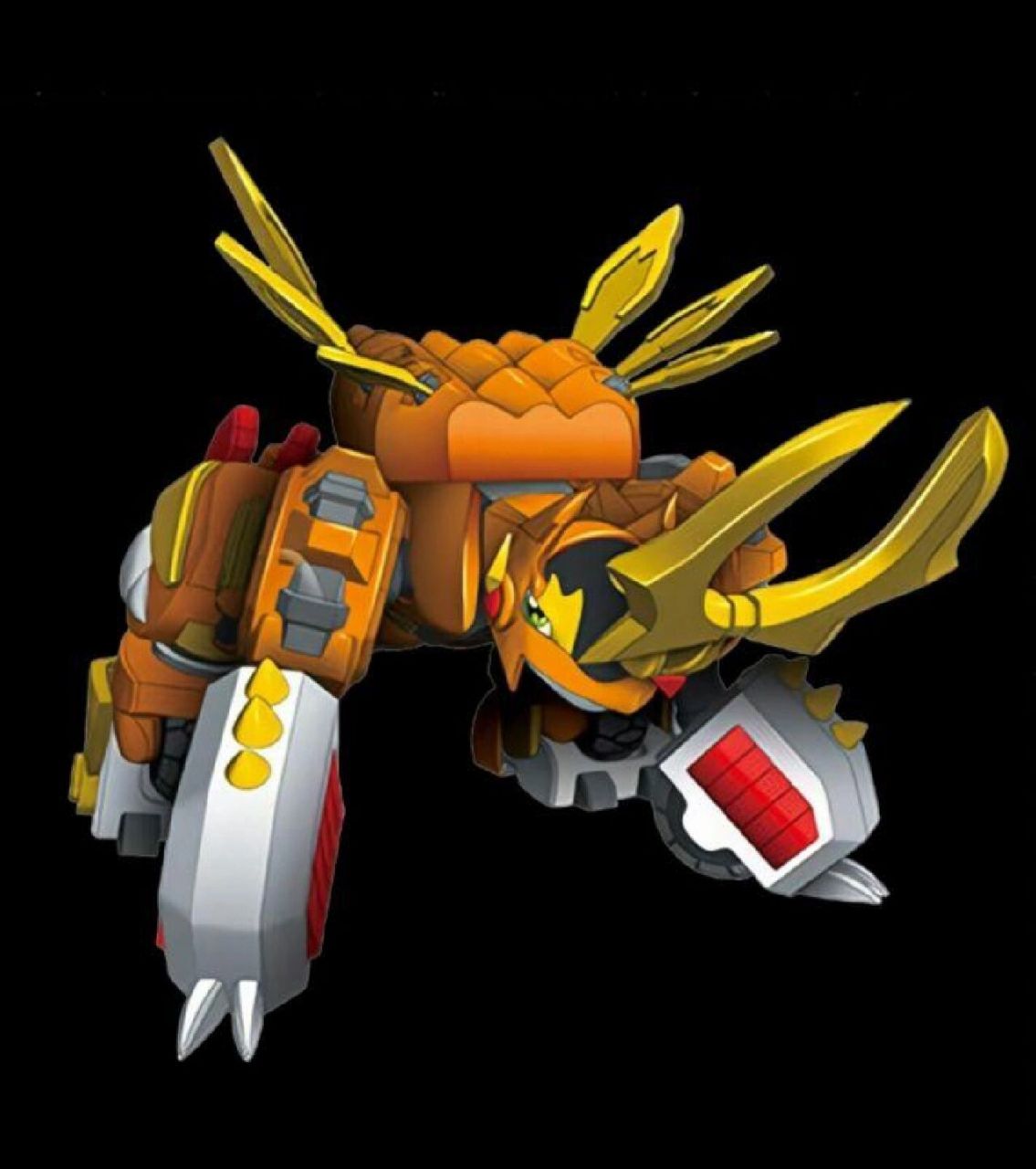 斗龙战士3各宝贝龙变形形态2    各星象能量达到40%的变形形态之一 火