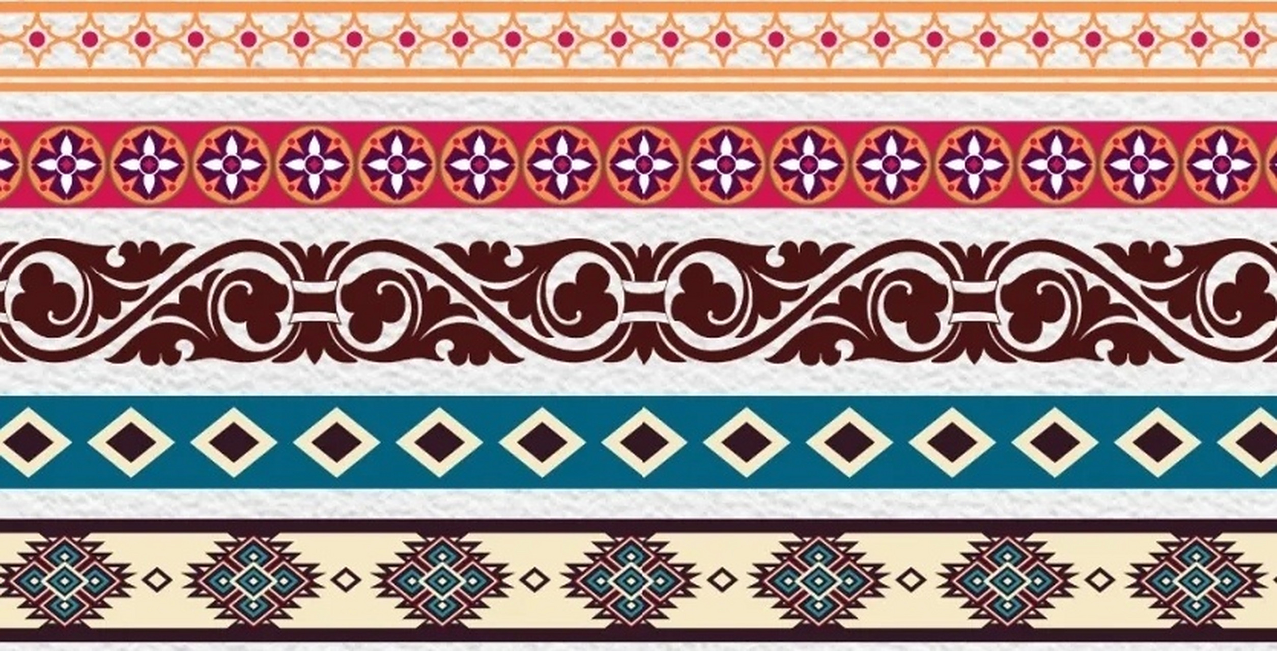 " 民族风花边欣赏 … "