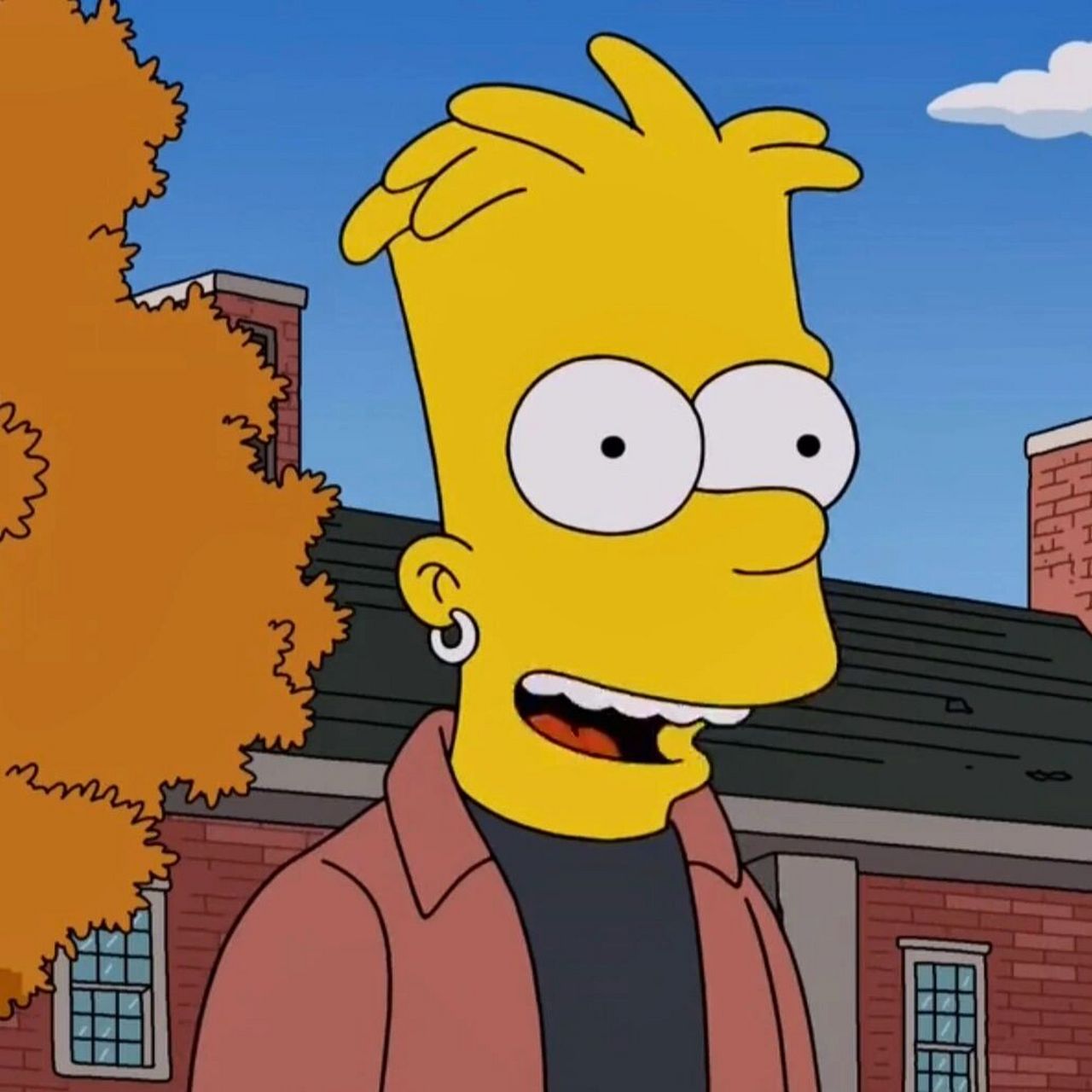 边看边截辛普森头像第三弹巴仔成年了     成年后的巴仔太帅了