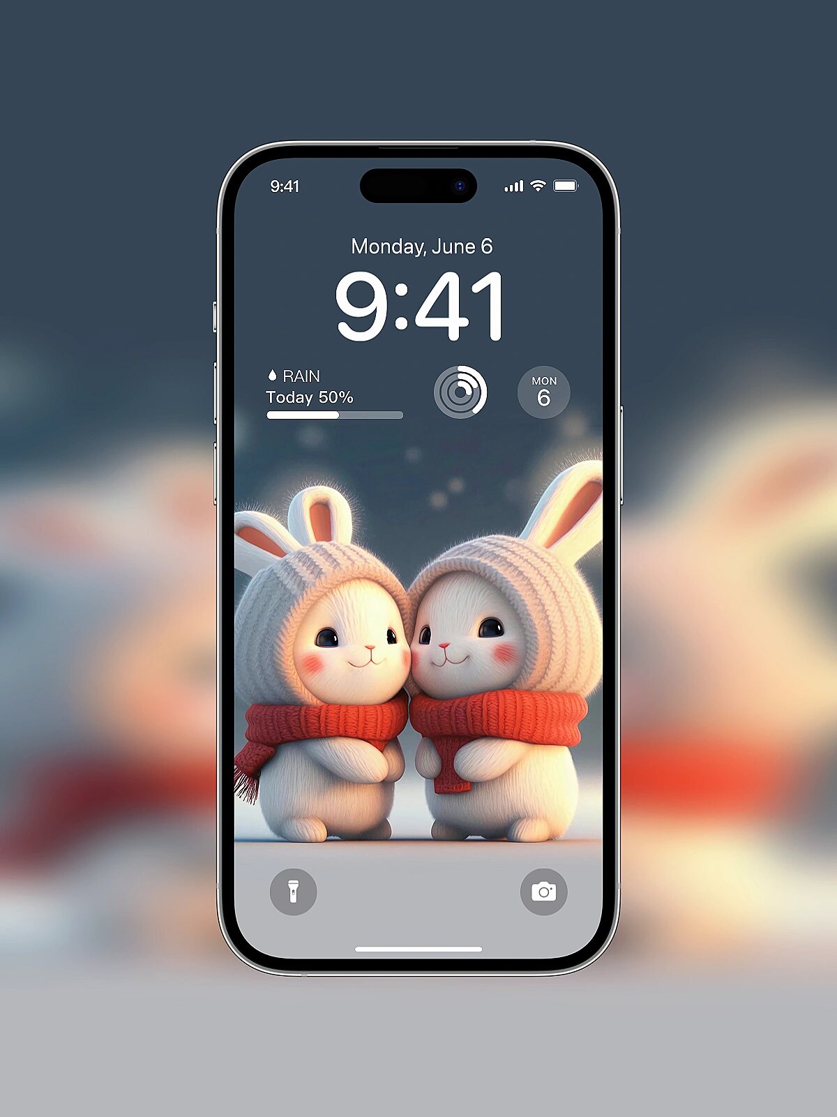 可爱小兔|iphone手机超清壁纸