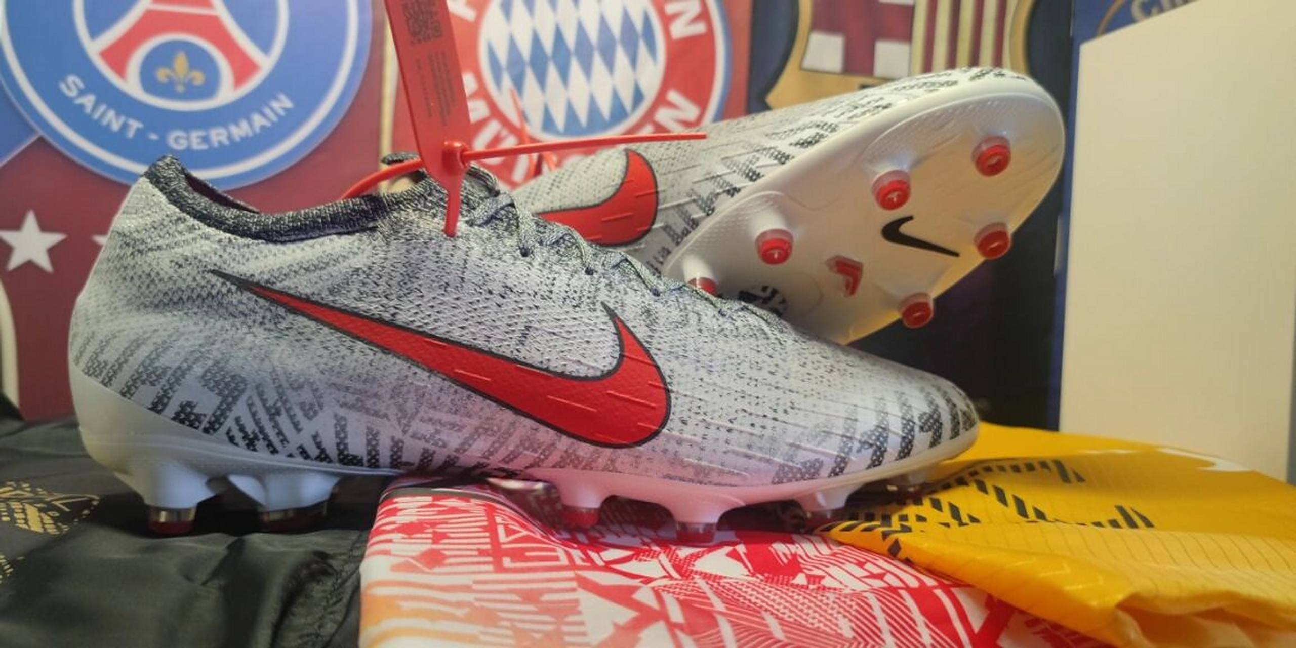 nike足球鞋内马尔系列 1:刺客13 彩虹顶级ag 内马尔耐克系列绝唱 2