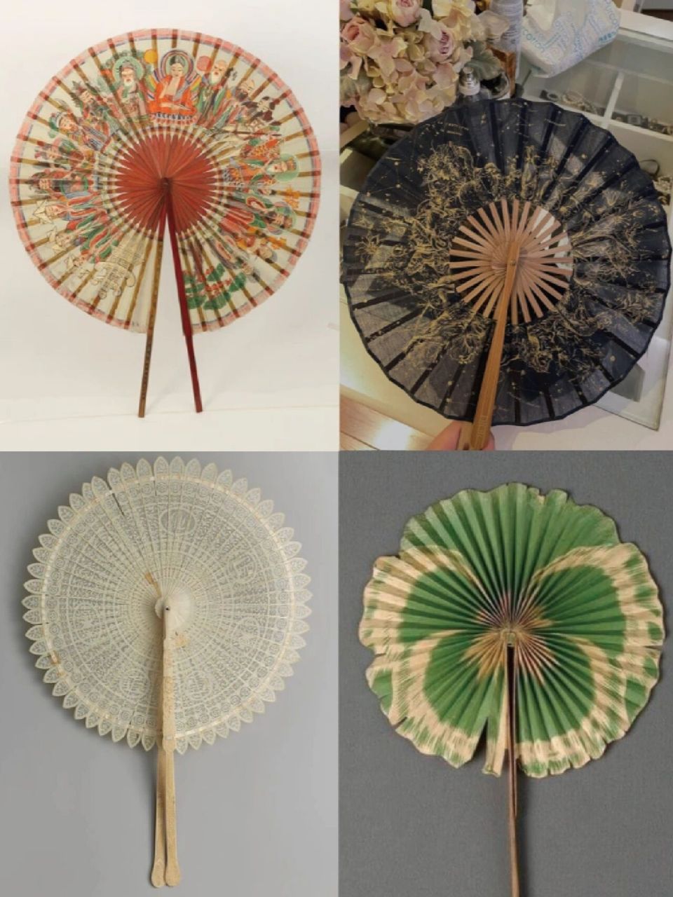 物料|这种扇子是中国传统工艺品吗6315 有没有懂的大佬 求指教!