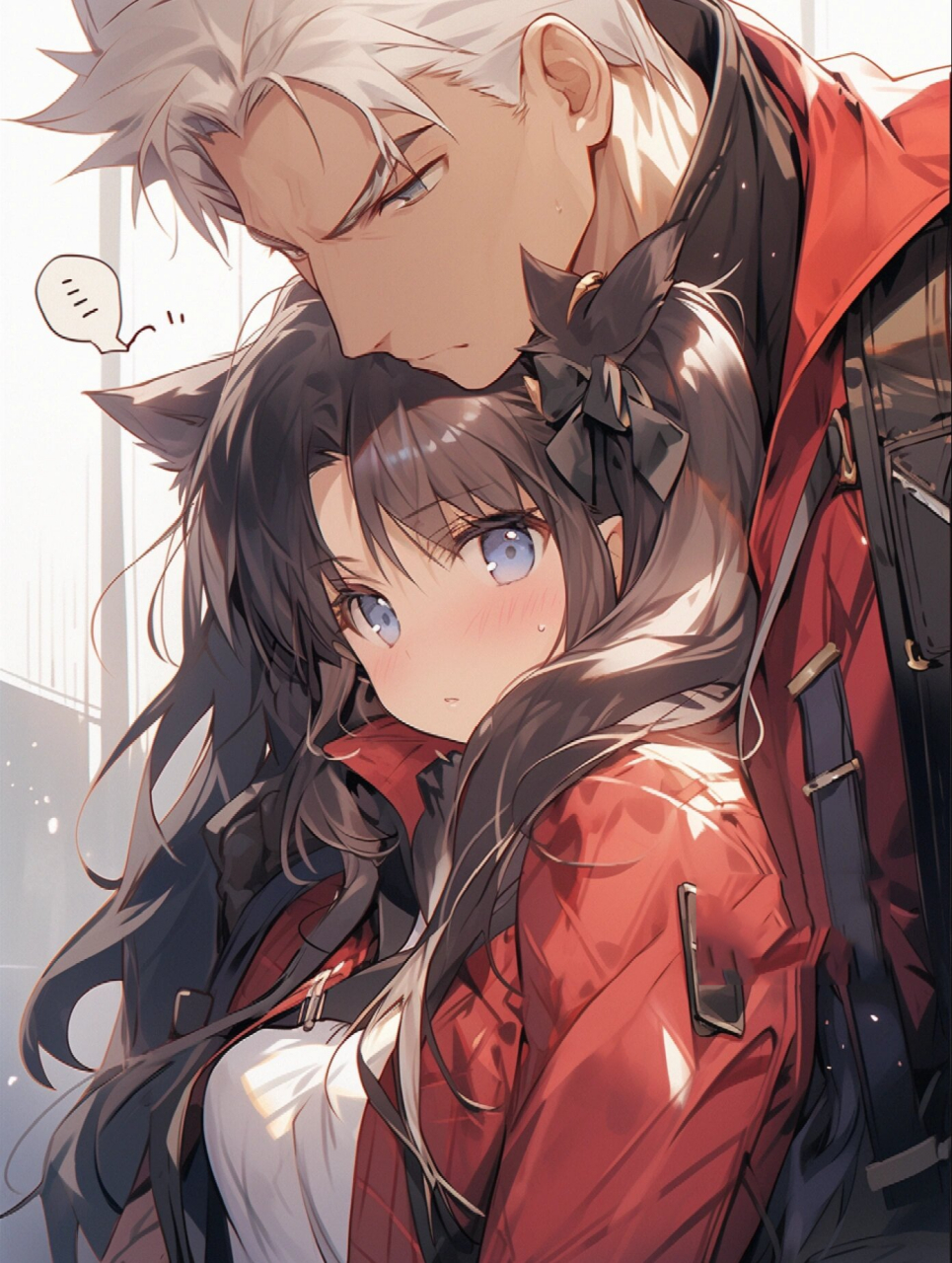 fate 7815archer×远坂凛7815 94又来跑ai嗑cp了呜呜好满足