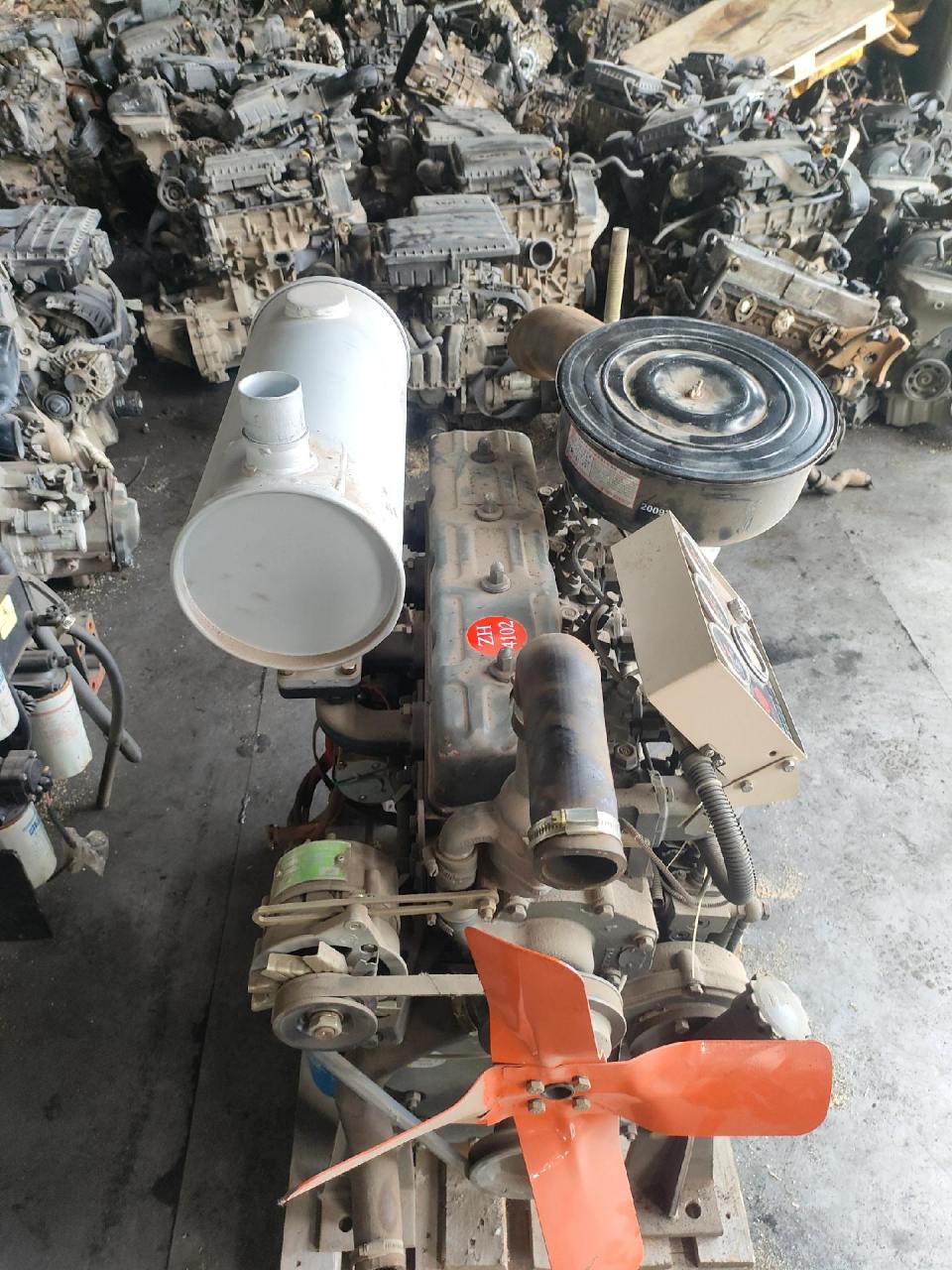 潍柴4102 潍坊华丰4102发动机粉碎机 铲车船用发动机.