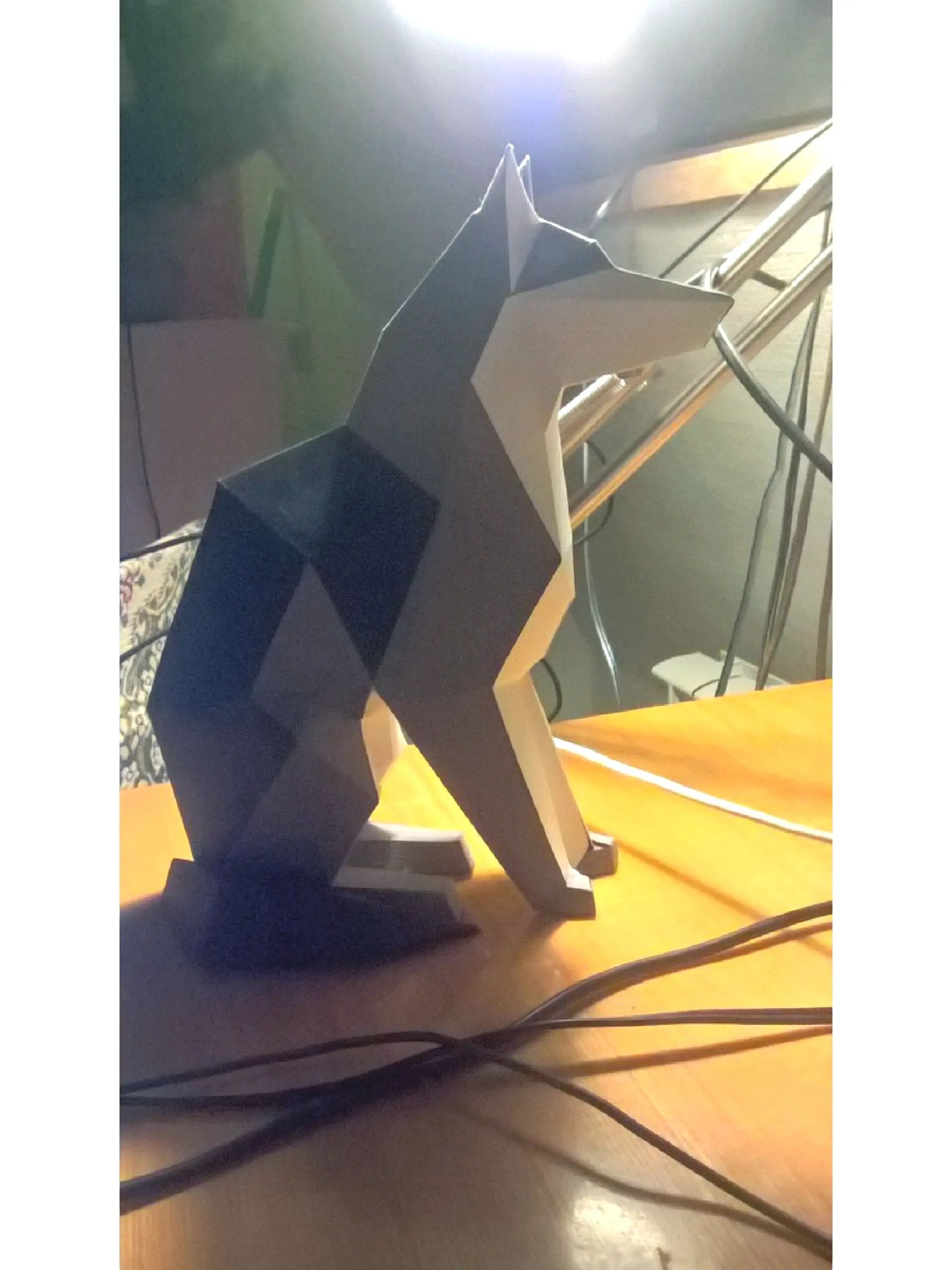 纸模图纸——狼