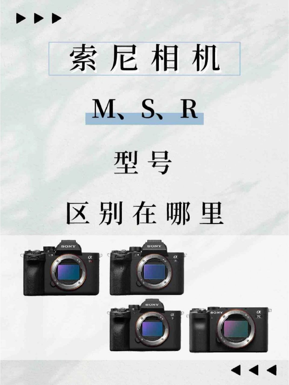 包含索尼单反相机型号区别的词条