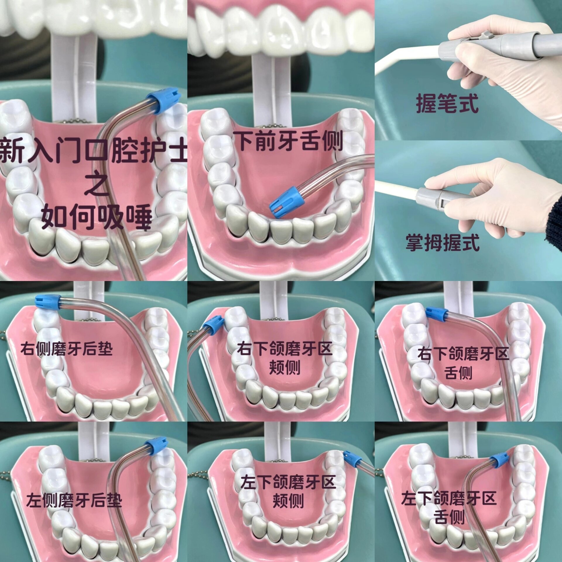 今日份牙科护士小知识 1坐姿,一定要比医生的高,这样才能看到颊呖谀