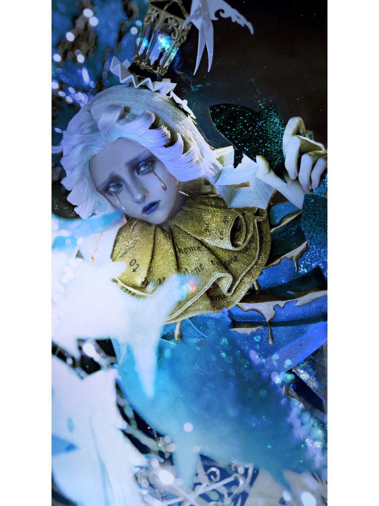 第五人格cos 来蹲一手第五艺术馆cos区的票票0000003723 哭泣