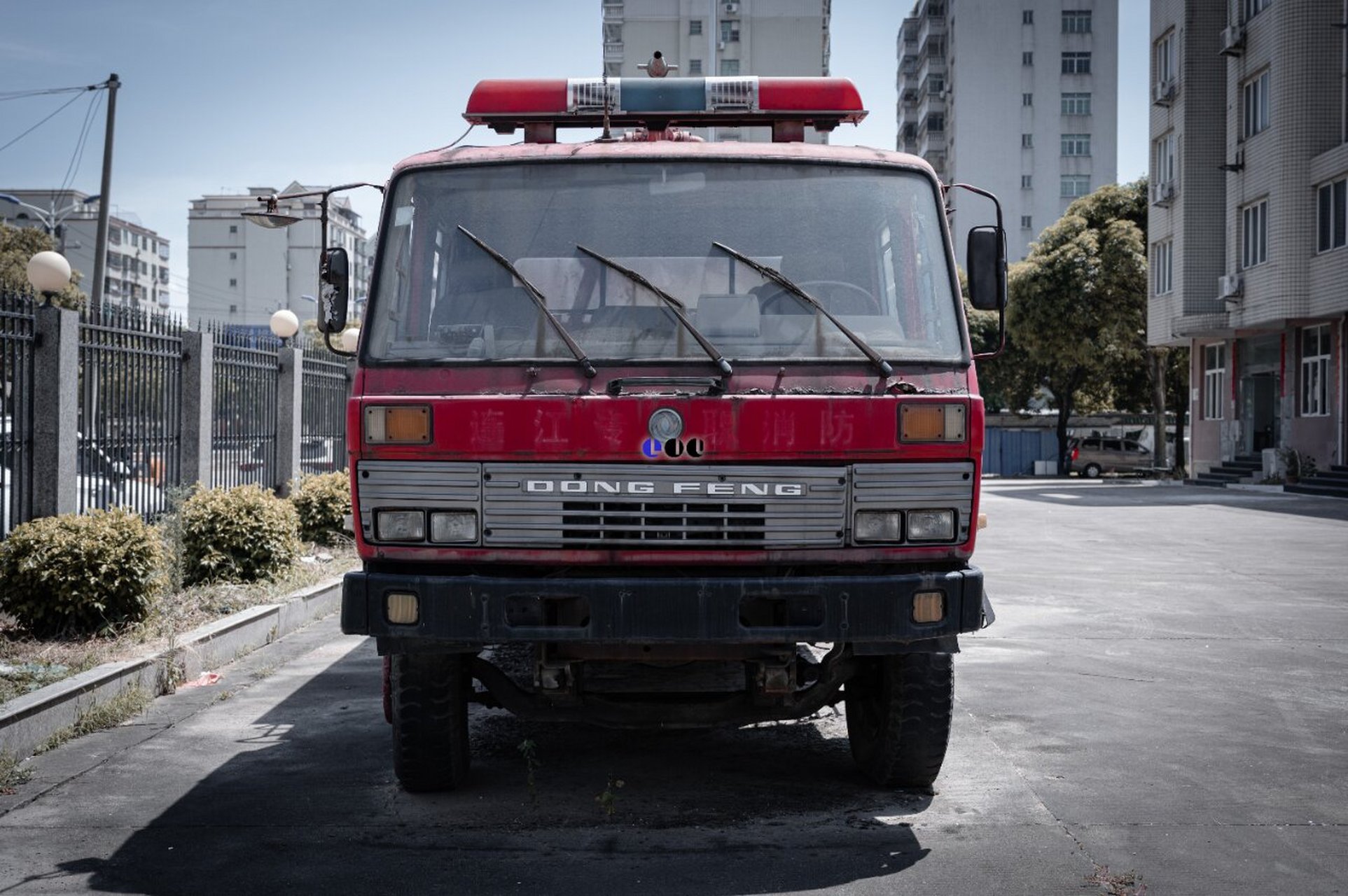 东风153系列消防车 90年代到21世纪初保有量超大的东风消防车 	 在