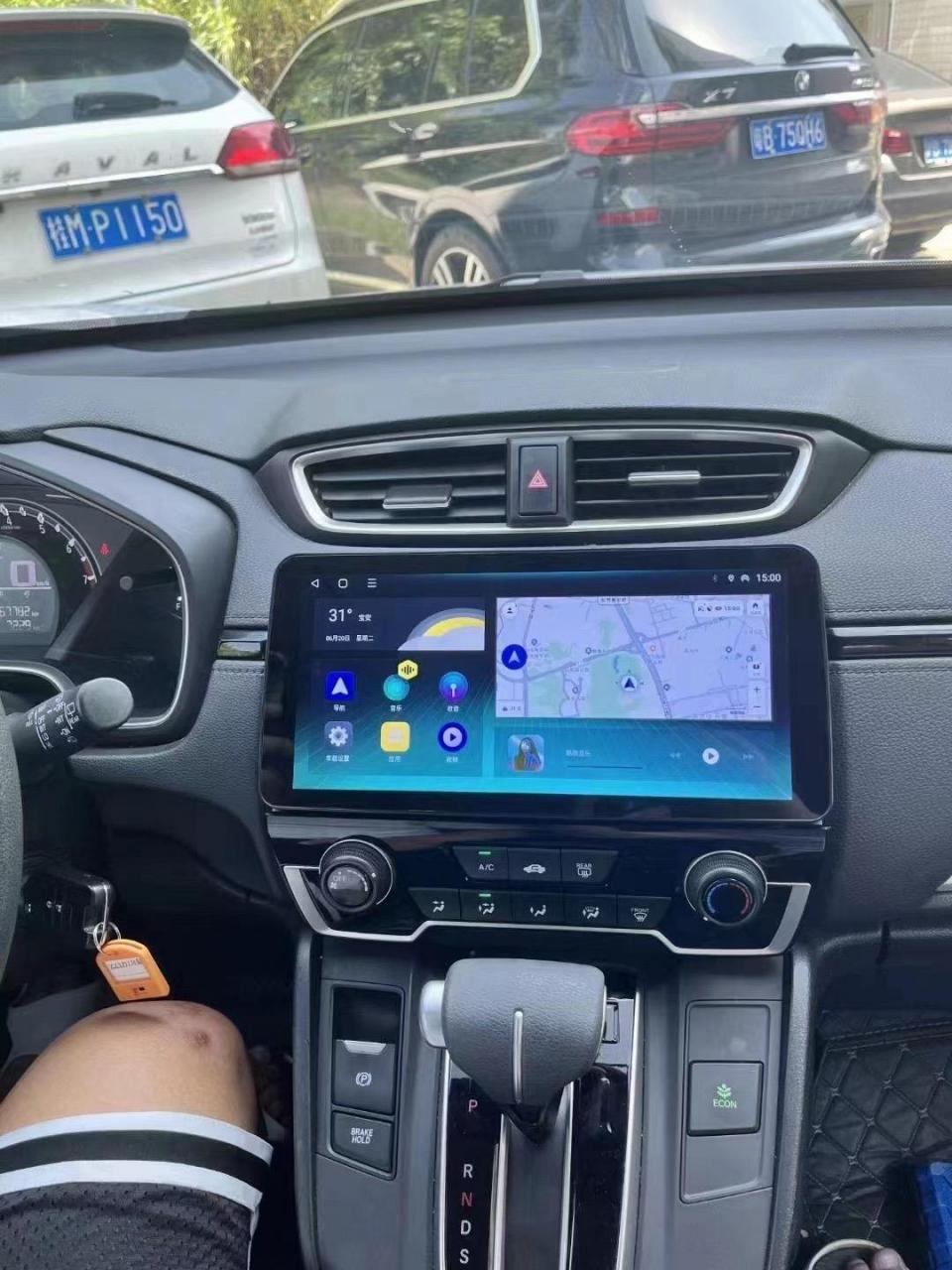 皓影crv导航. 大屏导航安装