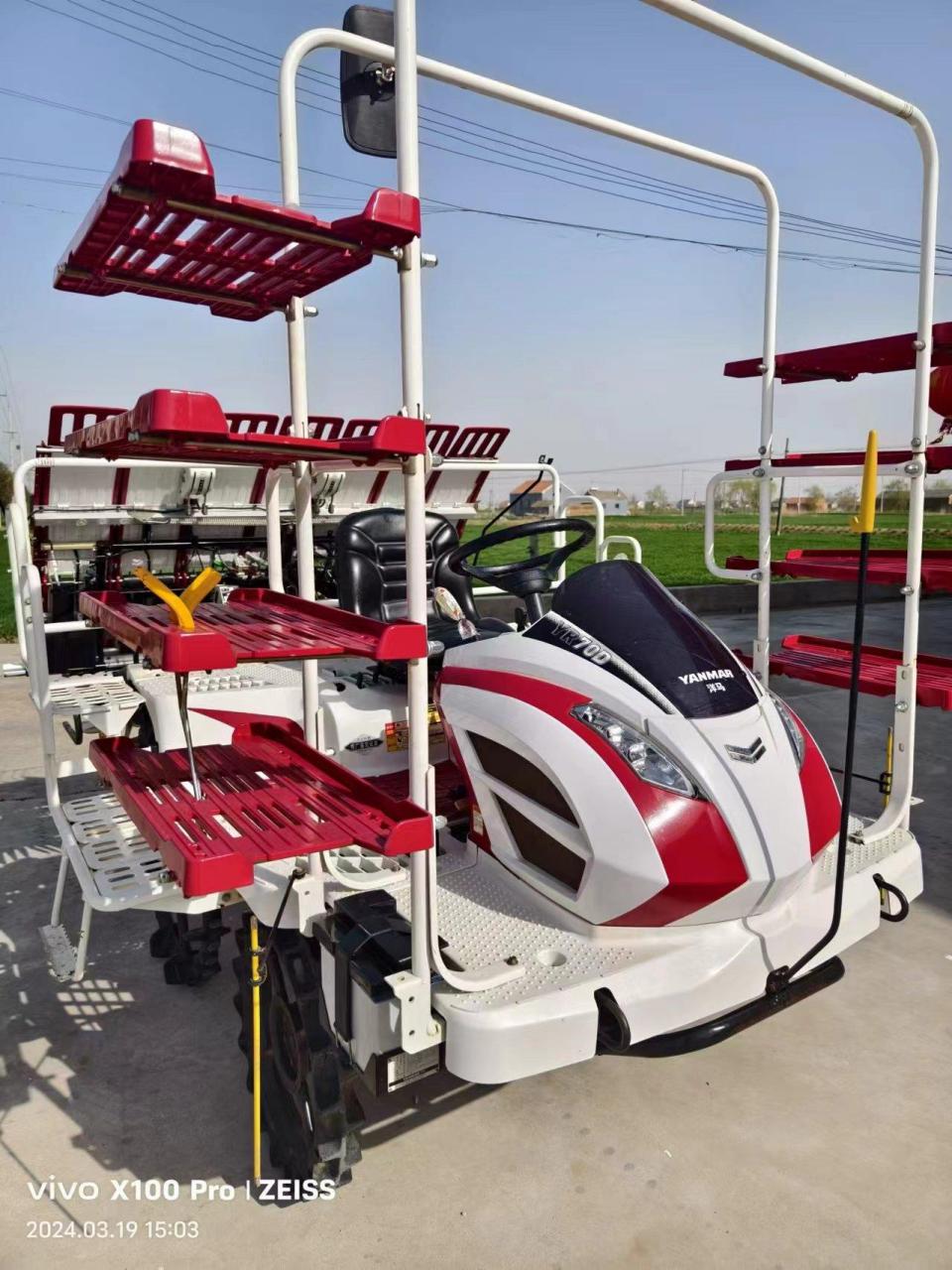 精品洋马七行插秧机,20年工作270个小时!