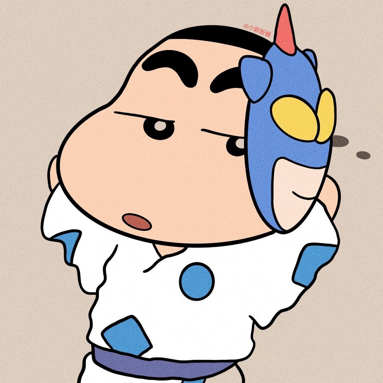 蜡笔小新头像74 洗香香