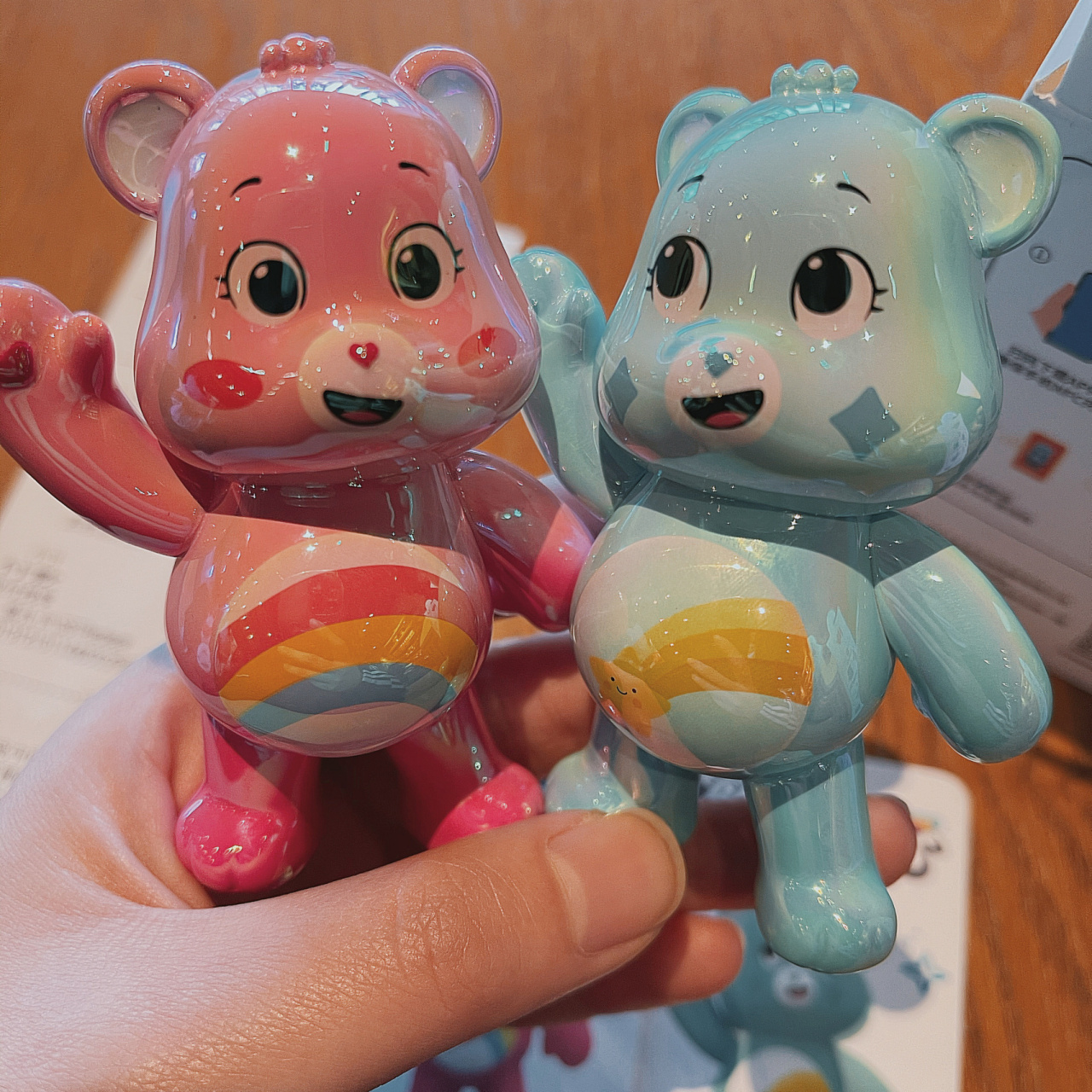 care bears爱心小熊系列盲盒分享 分享一下今天入手的 爱心小熊系列
