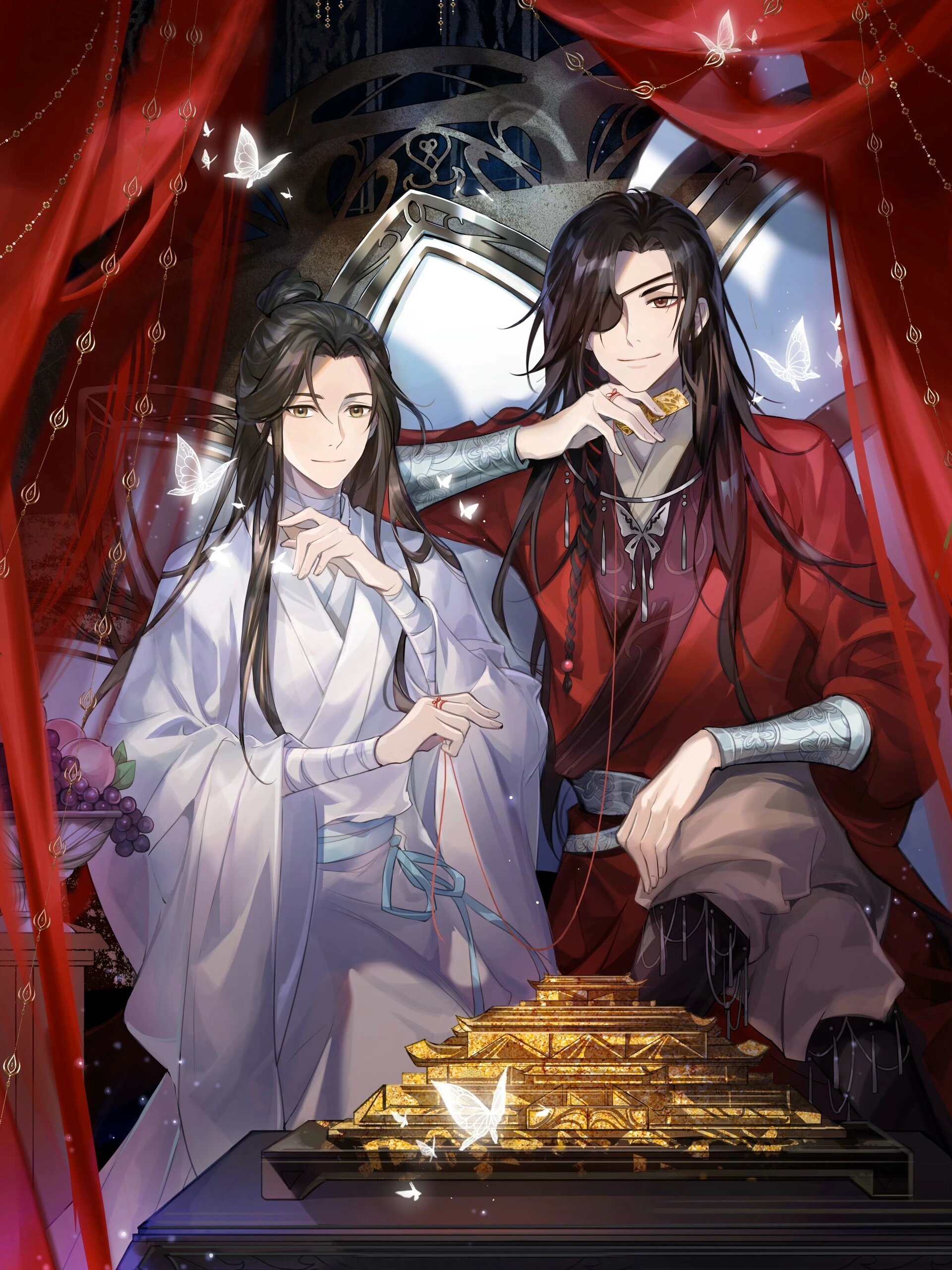 古茗x天官赐福联名壁纸 三张无水印版
