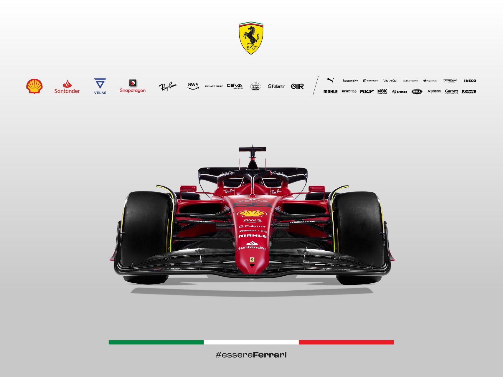 【f1|法拉利车队2022款赛车f1-75官方图#f1#赛车