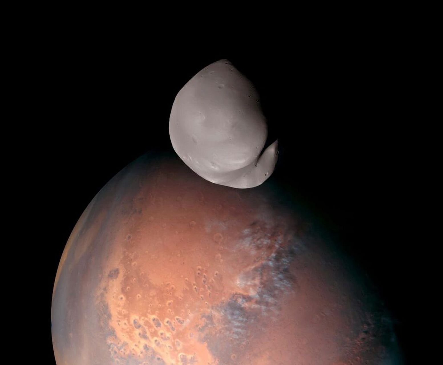 这是一张真实拍摄的火星照片 949494 	 阿联酋火星探测任务组