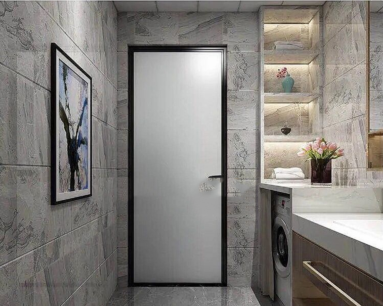 卫生间玻璃门该怎么选?