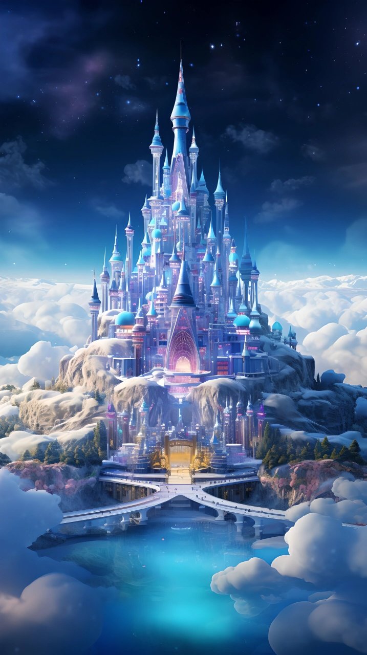 今日份壁纸→魔仙堡里真的住着小魔仙吗?