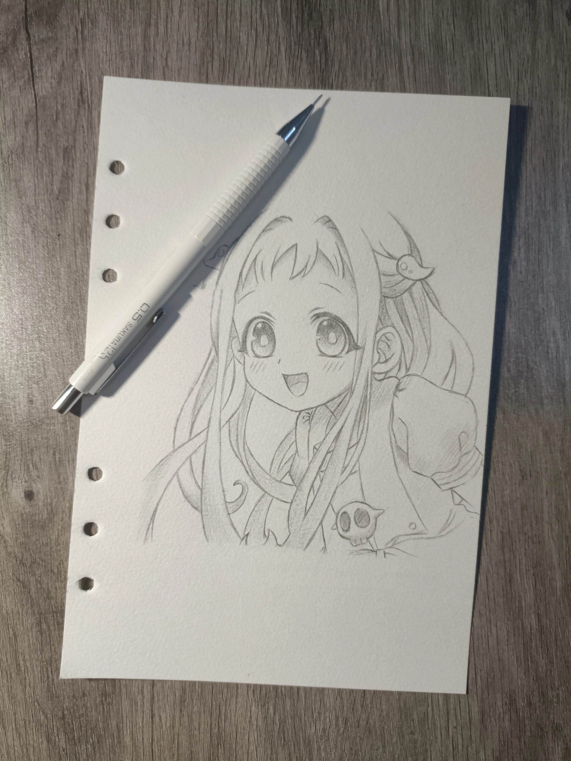 《地缚少年花子君》八寻宁宁(过程图)