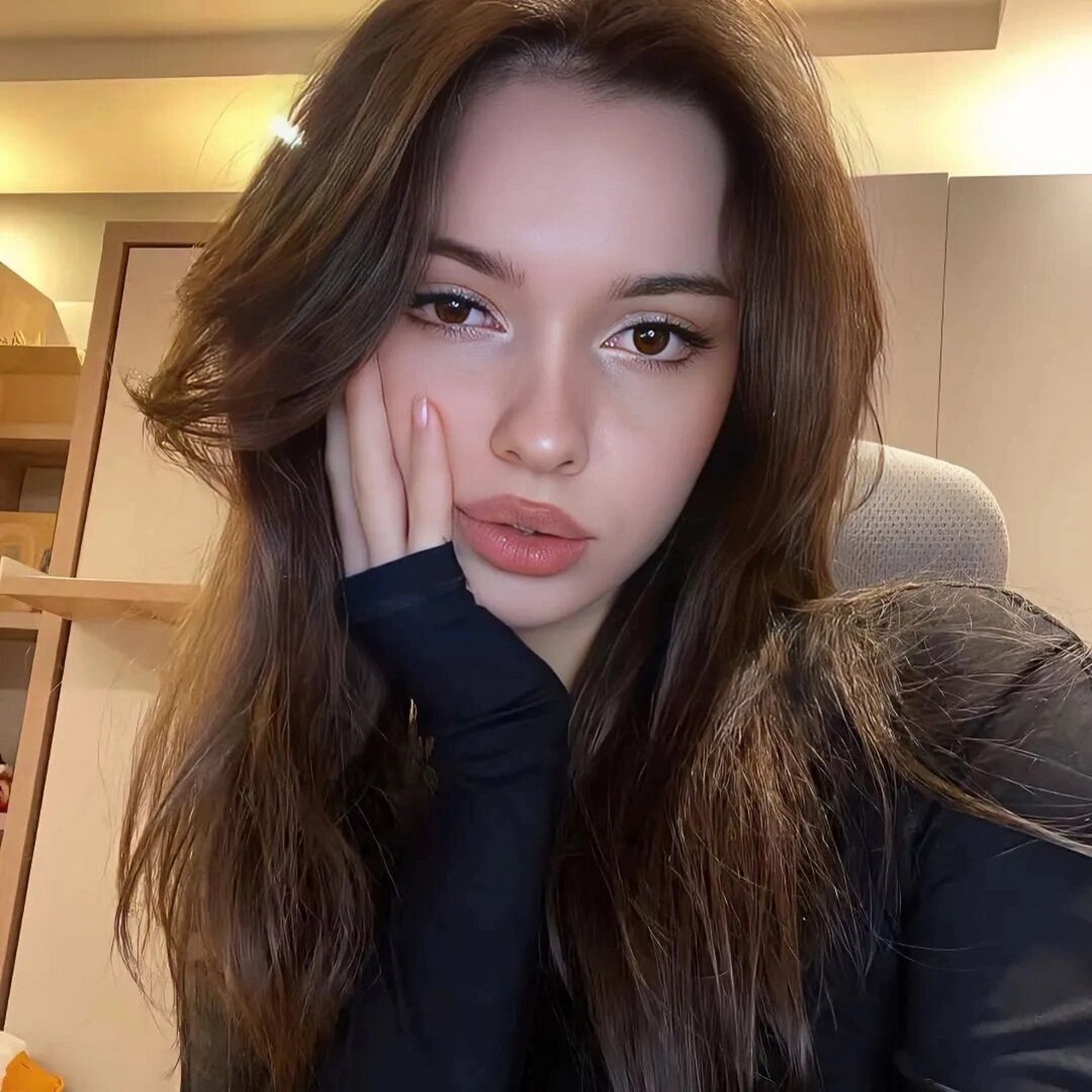 氛围感欧美风女生头像