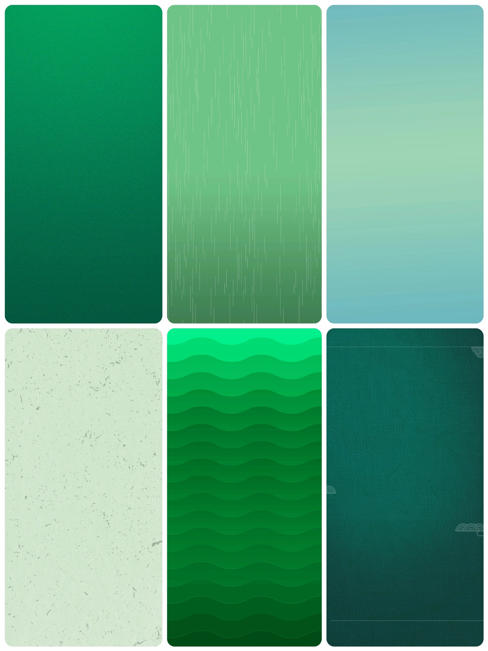 💚绿色主题海报背景图合集分享