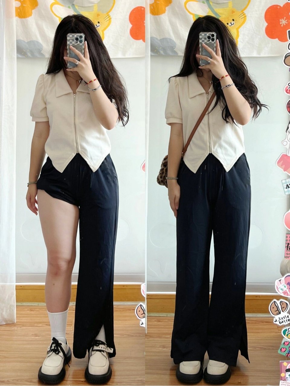 110斤微胖小个子腿粗|巨显瘦日常休闲穿搭  🎀身高158cm 体重110斤