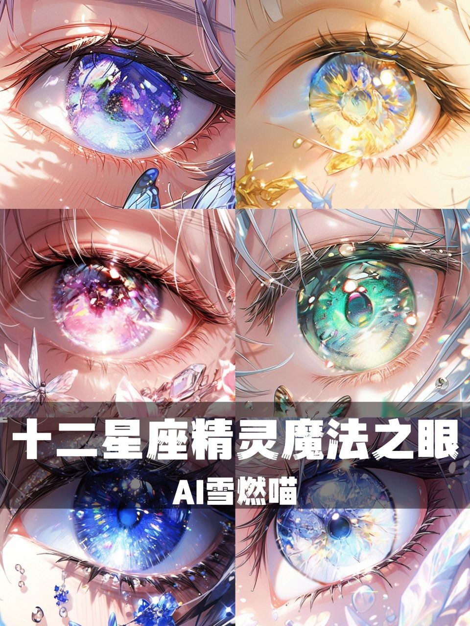 白羊座:红蝶精灵眼-火系魔法-火焰攻击 金牛座:黄金精灵眼-金属系魔法