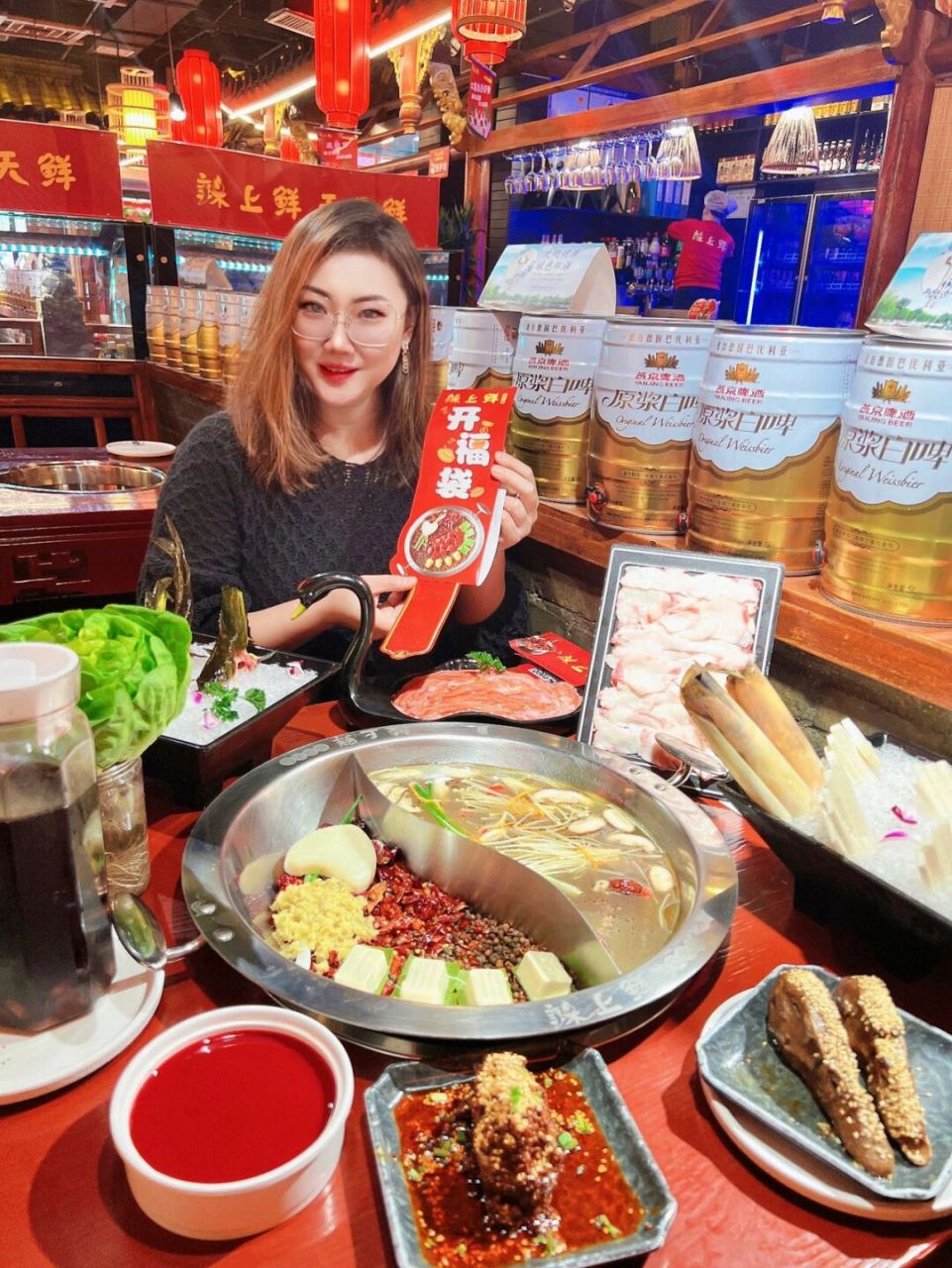 我真的是巨喜欢吃火锅,麻麻辣辣的感觉,直戳我的味蕾,这家火锅我一周