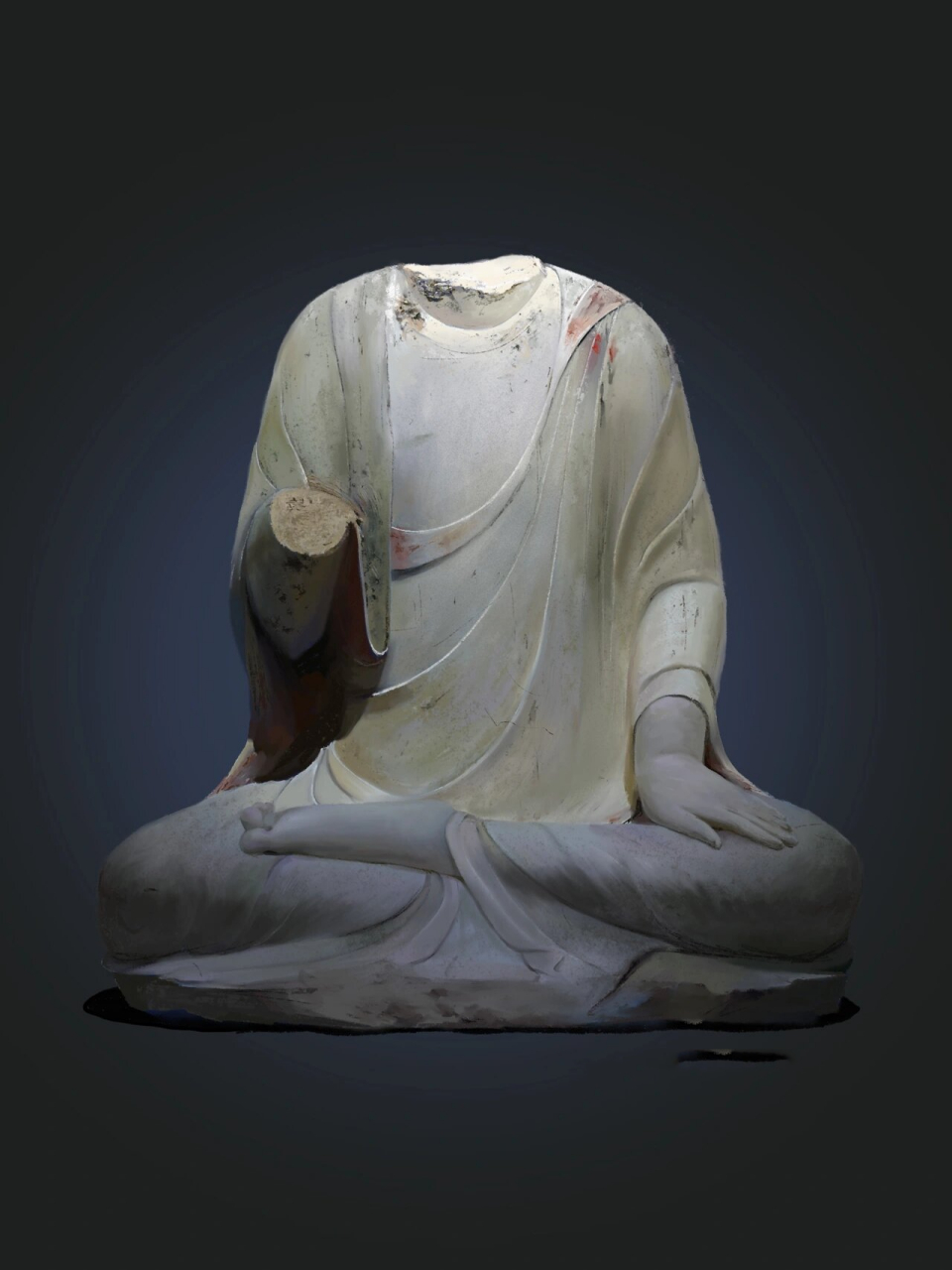 故宫博物院藏的这尊隋代石佛像实在实在太美了!