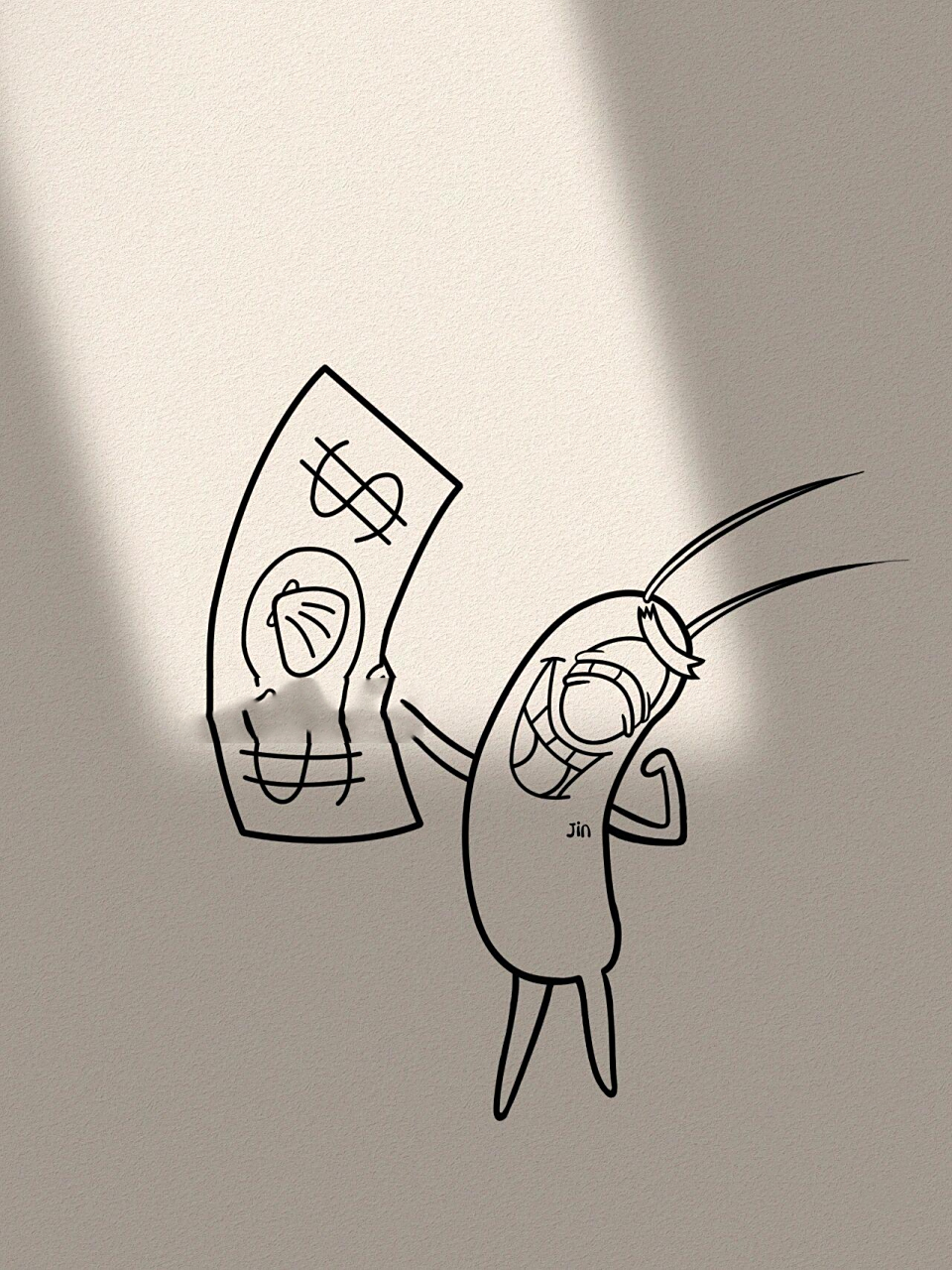 原创|海绵宝宝简笔画|痞老板简笔画教程 ★痞老板:"好人最后都会失败