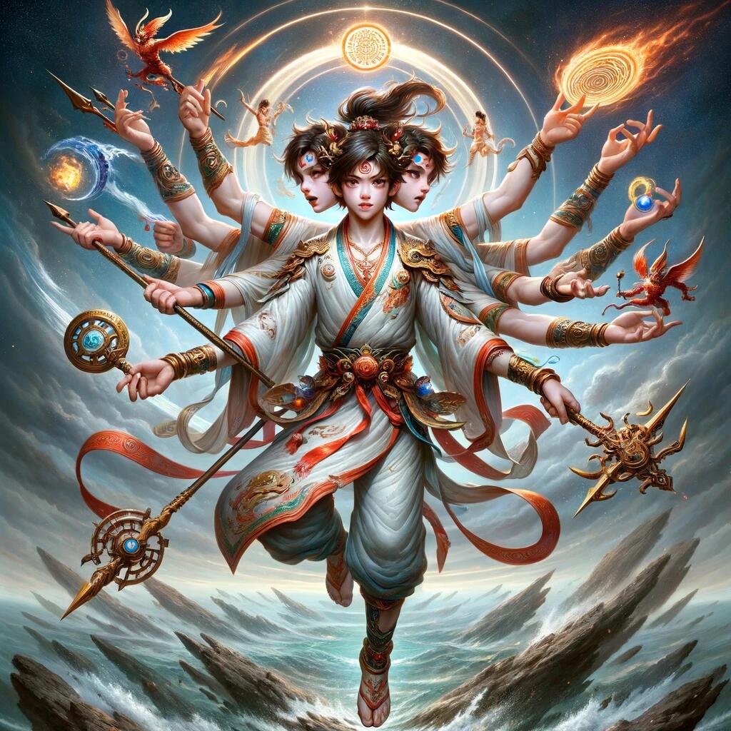 哪吒:封神演义中的英雄传奇