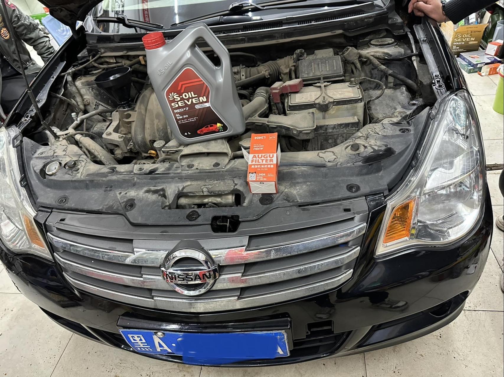 6l常规保养选用原装进口【s-oil埃斯】 sl 5w30合成机油s-oil埃斯