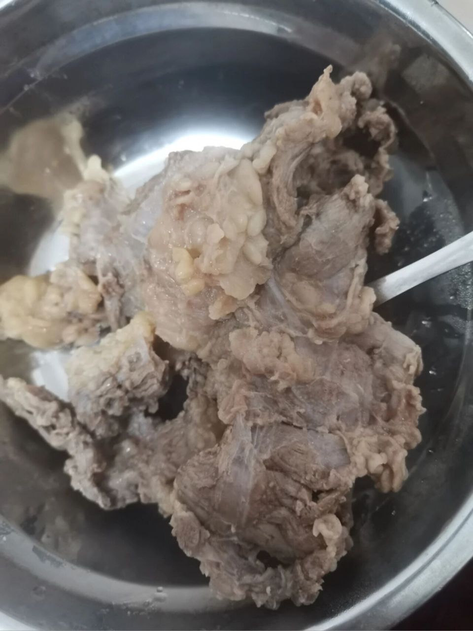 朴朴买的牛腩,这是淋巴肉吗?