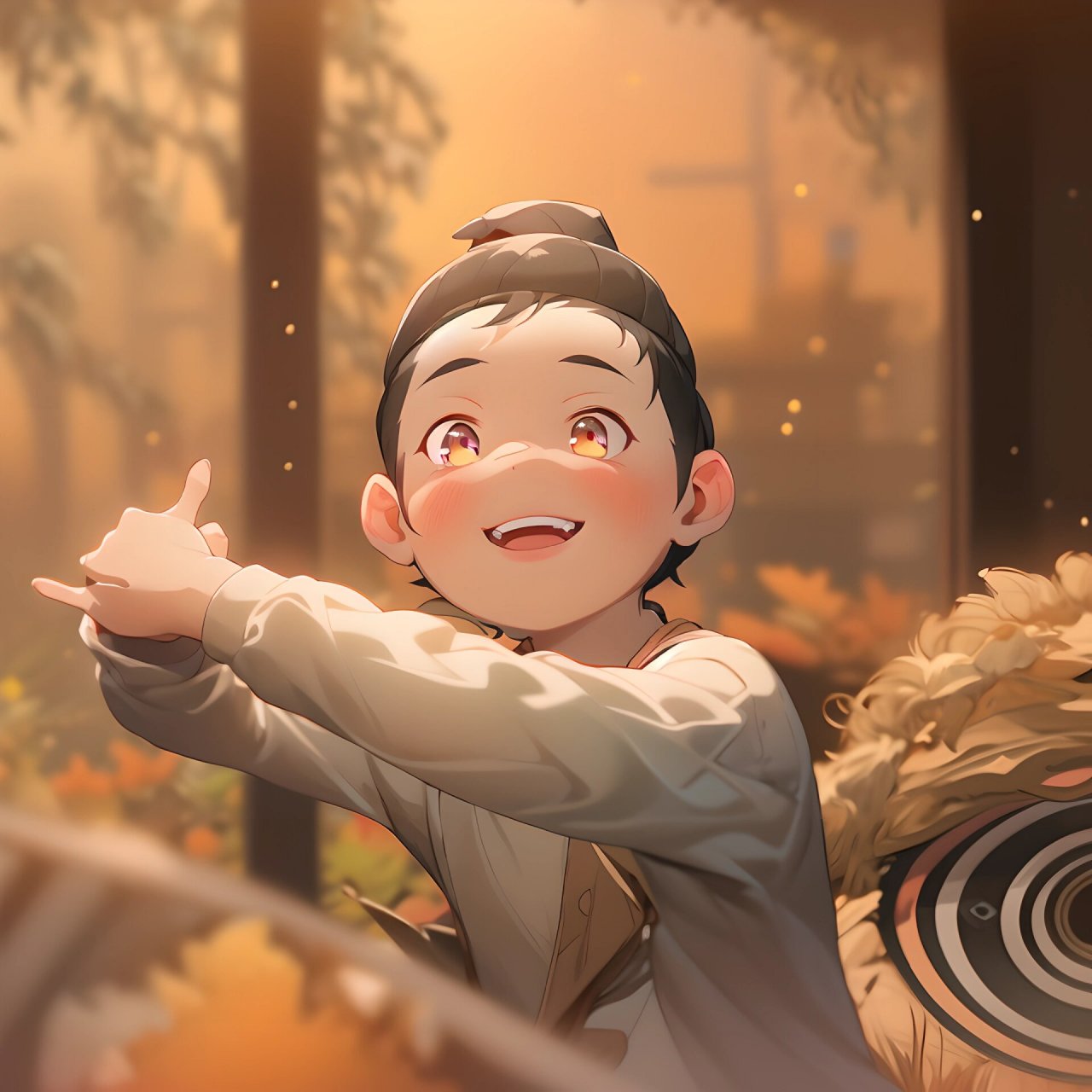 长安三万里|幼年杜甫头像 好可爱呀～ 杜甫是幸运的 有幸看到了盛唐