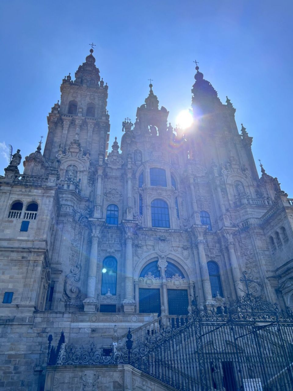 打卡西班牙圣地亚哥大教堂9094